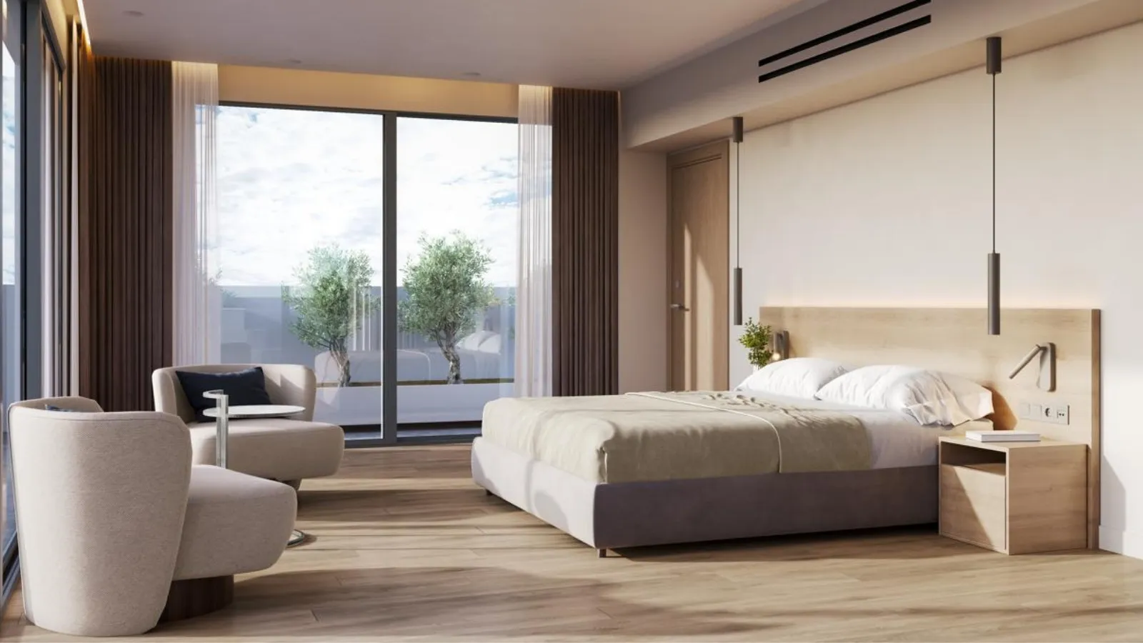 luxury suite with pool and sea view wyndham piraeus 1