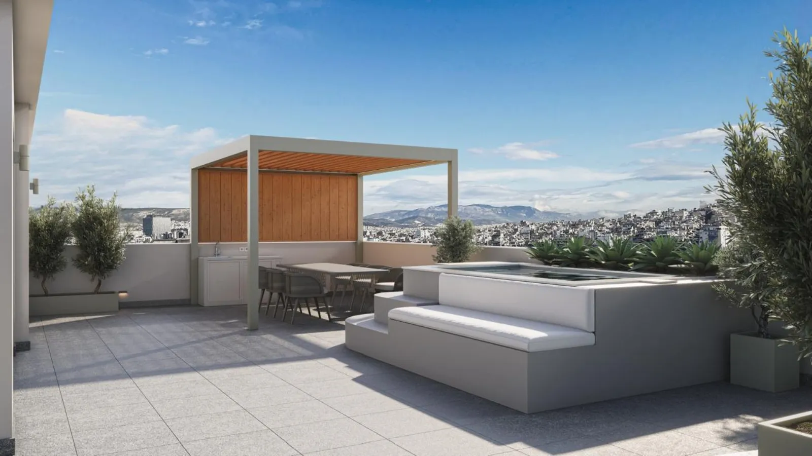 luxury suite with pool and sea view wyndham piraeus 3