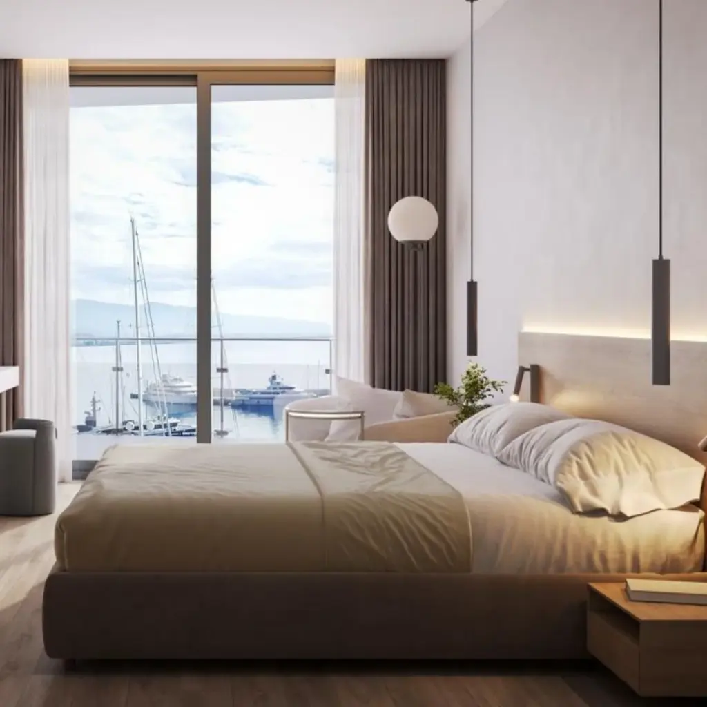 standard room view sea wyndham piraeus accommodation