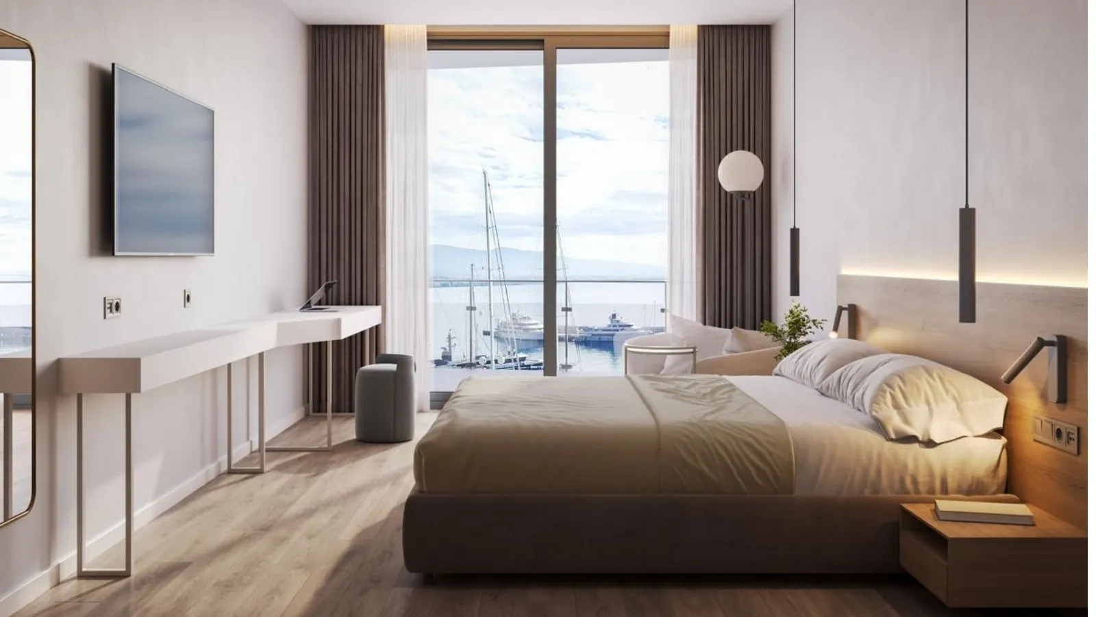 standard room sea view wyndham piraeus 2
